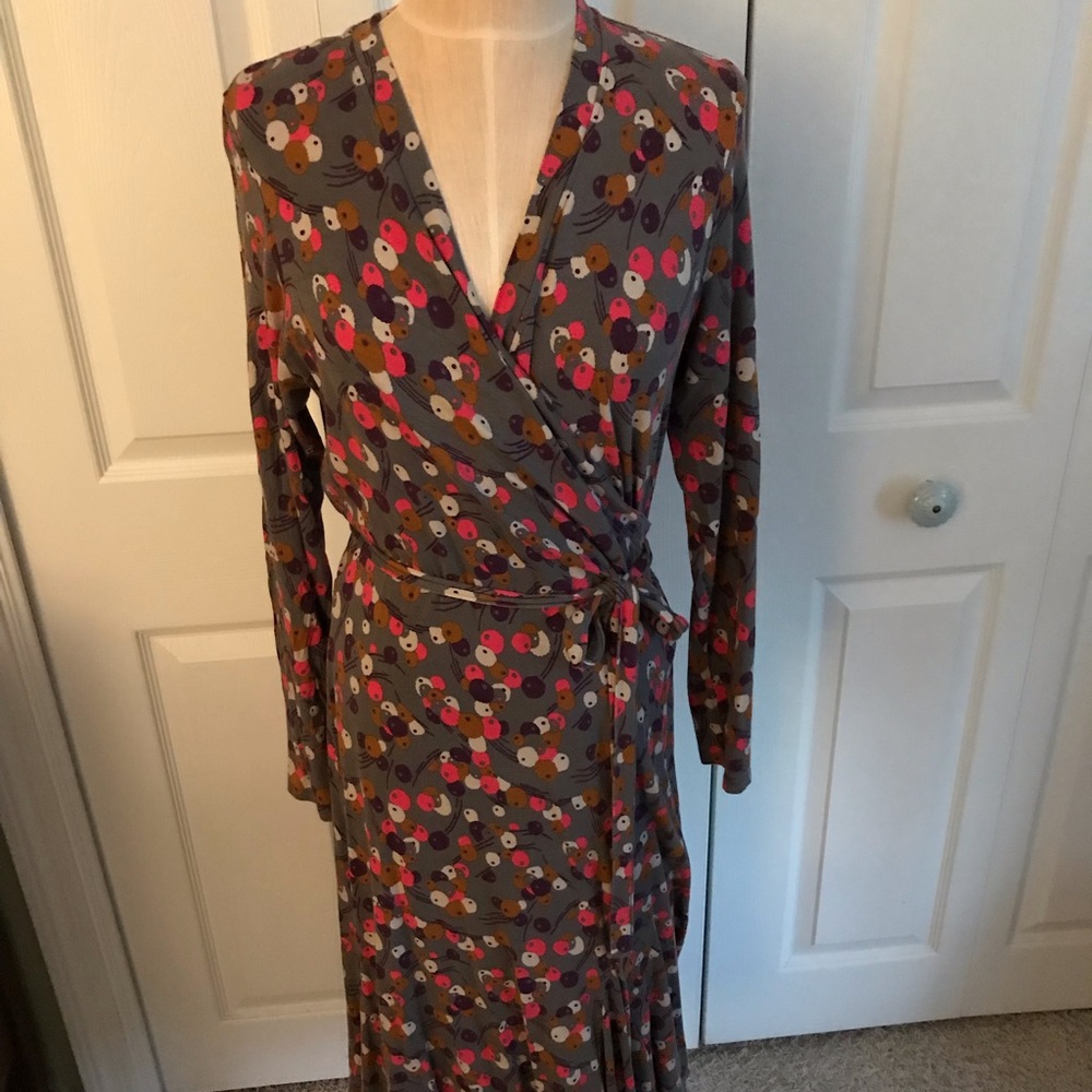 Boden wrap dress